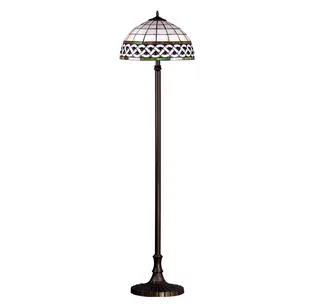 KAJA ALFRED OLSZEWSKI Lampa witrażowa K-F182208 z serii Tiffany - Lampy stojące - miniaturka - grafika 1