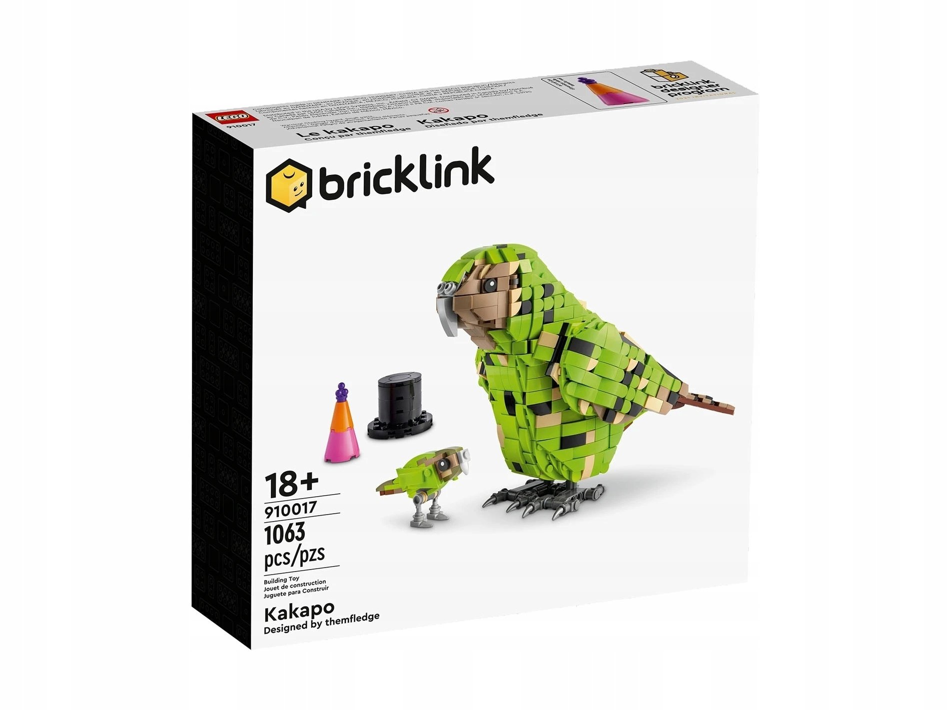 Lego BrickLink Designer Program 910017 Kakapo
