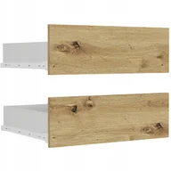 Meble modułowe i akcesoria - 2 szuflady do szafy przesuwnej 233cm - kolor dąb artisan - miniaturka - grafika 1