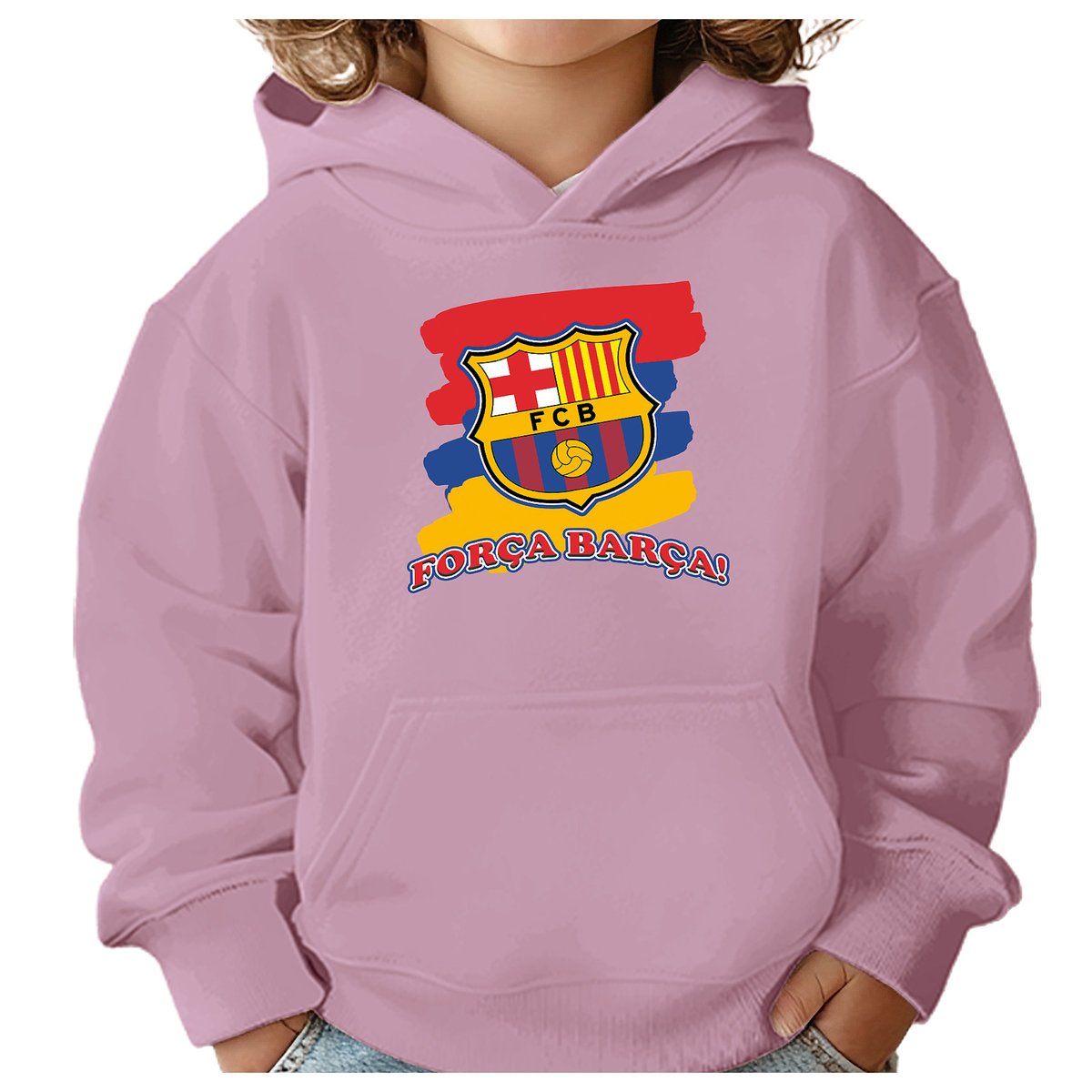 BLUZA DZIECIĘCA BARCELONA FC KLUB PIŁKARSKI 104 DLA DZIEWCZYNKI CHŁOPCA