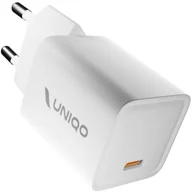 Ładowarki do telefonów - Ładowarka sieciowa UNIQO UQTRGANPD20 20W Biały - miniaturka - grafika 1