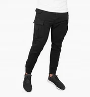 Spodnie męskie - Alpha Industries Spodnie Airman (188201) czarne [Rozmiar 34] - miniaturka - grafika 1