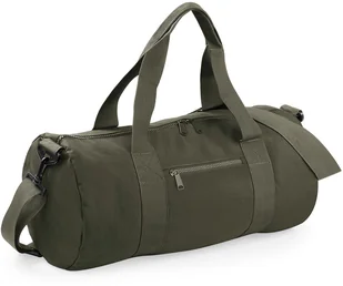 BagBase BG140 Original Barrel Bag / Torba podróżna 50 x 25 x 25 cm - Kolor: Zielony wojskowy/Zielony wojskowy - Rozmiar: 50 x 25 x 25 cm - Torby podróżne - miniaturka - grafika 1