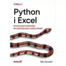 Helion Python i Excel. Nowoczesne środowisko do automatyzacji i analizy danych - Aplikacje biurowe - miniaturka - grafika 1