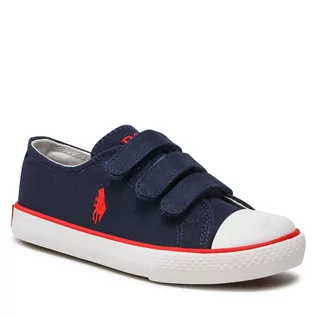 Trampki damskie - Polo Ralph Lauren Trampki Gibbs Ez RF103401 S Navy/Red - grafika 1