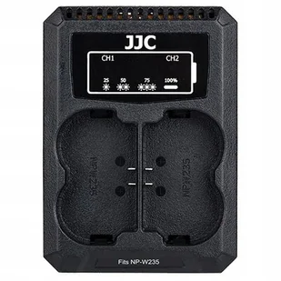 Fuji Ładowarka do aparatu JJC Podwójna Ładowarka Usb Do Fuji Np-w235 Npw235 SB5928 - Ładowarki do aparatów dedykowane - miniaturka - grafika 1