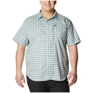 Koszula męska Columbia Silver Ridge™ Utility Lite Novelty SS Rozmiar: M / Kolor: niebieski/biały - Koszulki sportowe męskie - miniaturka - grafika 1