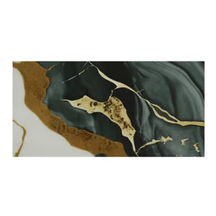 Płytka samoprzylepna marmur zielono-złoty PS-0009 60 x 30 cm 4 szt. - Panele ścienne i boazeria - miniaturka - grafika 1