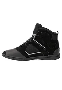 Gorilla Wear Buty kulturystyki Troy High Tops – czarne/czerwone – do uprawiania sportu, na co dzień, do treningu, sznurowadła z logo, wygodne, bardzo mocne trzymanie dla mężczyzn, szary, 37 EU - Koszulki i topy damskie - miniaturka - grafika 1