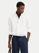 Koszule męskie - Bugatti Koszula 9550-78900C Biały Casual Fit - miniaturka - grafika 1