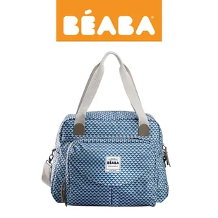 Beaba Torba dla Mamy Geneva PLAY PRINT Blue - 940199 - Inne akcesoria do pielęgnacji dzieci - miniaturka - grafika 3