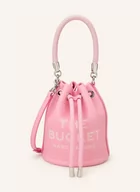 Torebki damskie - Marc Jacobs Torba Worek The Mini Bucket pink - miniaturka - grafika 1