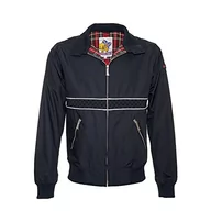 Kurtki męskie - Harrington Scoot Kurtka męska, granatowy, L - miniaturka - grafika 1