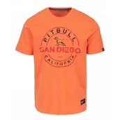 Odzież taktyczna i umundurowanie - PITBULL KOSZULKA Light Weight 170 Basic San Diego Ins. '25 - Fluo Orange - miniaturka - grafika 1