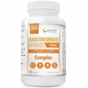 Wish Kadzidłowiec Extract Complex 500mg 120caps - Witaminy i minerały dla sportowców - miniaturka - grafika 1