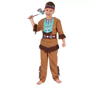 GoDan strój dla dzieci Indianin Lecący Ptak, rozmiar 130/140 cm - Stroje karnawałowe - miniaturka - grafika 1