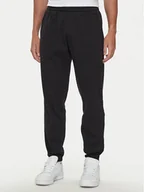Spodnie sportowe męskie - adidas Spodnie dresowe Trefoil Essentials IW5805 Czarny Regular Fit - miniaturka - grafika 1
