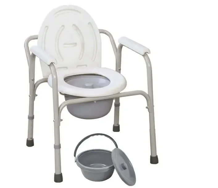 Krzesło Toaletowe Sedesowe Sanitarne Wytrzymałe Mocne 130kg Toaleta Wc