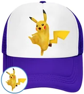 Czapki i chusty sportowe męskie - CZAPKA Z DASZKIEM POKEMON PIKACHU DLA DZIECI SIATKA - miniaturka - grafika 1