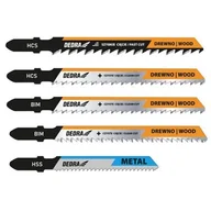 Piły ręczne - Dedra Brzeszczot 08T003 5 szt.) - miniaturka - grafika 1