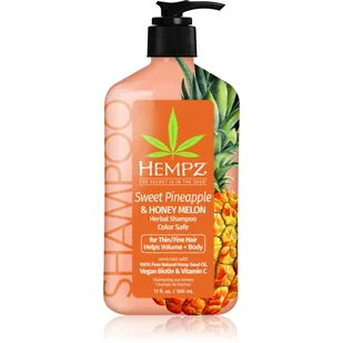 HEMPZ Sweet Pineapple Honey Melon szampon nawilżający do włosów 500 ml - Szampony do włosów - miniaturka - grafika 1
