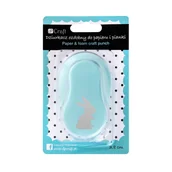 Scrapbooking - Dziurkacz Ozdobny Do Papieru I Pianki 3,8 cm Zając - miniaturka - grafika 1