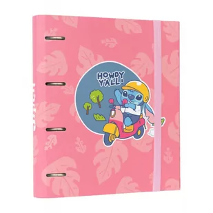 Disney Stitch - Segregator A4 (4 ringi, gumka) - Szkolne artykuły papiernicze - miniaturka - grafika 1