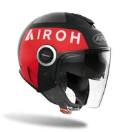 Kaski motocyklowe - Airoh HELIOS UP BLACK MATT S - miniaturka - grafika 1