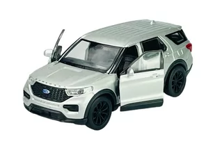 WELLY 2023 FORD EXPLORER SREBRNY 1:34 SAMOCHÓD NOWY METALOWY MODEL - Samochody i pojazdy dla dzieci - miniaturka - grafika 1