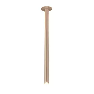 Podłużna lampa sufitowa ALHA 9420 Dohar metalowa tuba platynowa - Lampy sufitowe - miniaturka - grafika 1