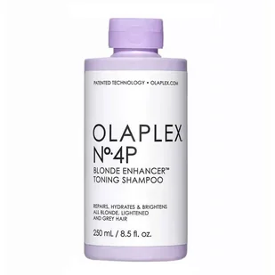 OLAPLEX No 4P Blonde Enhancer Toning Shampoo Szampon Tonujący Do Włosów Blond 250ml - Szampony do włosów - miniaturka - grafika 1