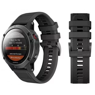 Garmin TECH-PROTECT Pasek TECH-PROTECT Smooth do Fenix 5 Czarny - Akcesoria do pulsometrów i zegarków sportowych - miniaturka - grafika 2