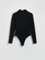 Moda i Uroda OUTLET - Reserved - Body z modalem - czarny - miniaturka - grafika 1