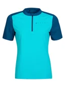 Koszulki sportowe damskie - Halti Koszulka funkcyjna "Core" w kolorze niebiesko-granatowym - miniaturka - grafika 1