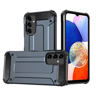 Pokrowiec König Design kompatybilny z plastikowym, miękkim etui na telefon komórkowy - granatowy - Etui i futerały do telefonów - miniaturka - grafika 1