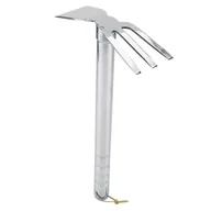 Grabie i motyki - Mini grabie stalowe z gumowym uchwytem i krótkim pazurem, kultywator, narzędzie ogrodowe OutdoorYMJJ - miniaturka - grafika 1