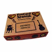 Książki do nauki języka hiszpańskiego - Fun Card Spanish PRETRITO Perfecto - książka - miniaturka - grafika 1