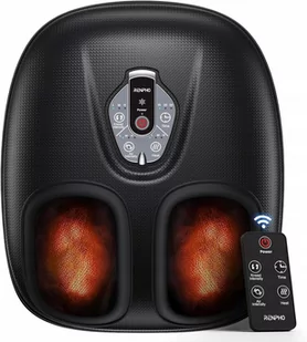 Masażer do stóp Renpho Shiatsu z podgrzewaniem i z pilotem czarny R-D003R-B - Masażery - miniaturka - grafika 1