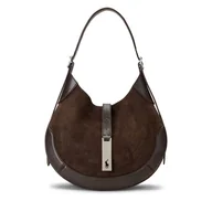 Torebki damskie - Torebka Polo Ralph Lauren 428945972001 Brązowy - miniaturka - grafika 1