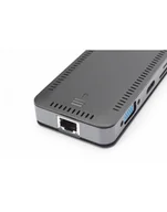Stacje dokujące i replikatory portów - digitus Stacja dokująca USB-C, 11-portów, z możliwością instalacji M.2 SSD, 4K 30Hz, PD 3.0, RJ45 - miniaturka - grafika 1