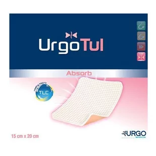 Opatr. UrgoTul Absorb Foam 15 cm x 20 cm - Apteczki i materiały opatrunkowe - miniaturka - grafika 1