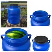 Beczki - Baryłka Beczka Pojemnik Do Kiszenia Ogórków Przetwory 20L Jakość Solidna - miniaturka - grafika 1