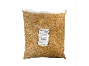 Groch łuskany połówki 5 kg groch łuszczony HORECA - Ziarna i nasiona roślin strączkowych - miniaturka - grafika 1