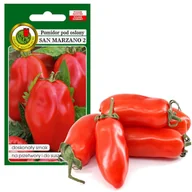 Nasiona i cebule - POMIDOR POD OSŁONY SAN MARZANO 2 NASIONA BEZ GMO 0,2g - miniaturka - grafika 1