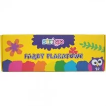 PUKKA Farby plakatowe 12 kolorów Ssc032 pudełko - Farby i media malarskie - miniaturka - grafika 1