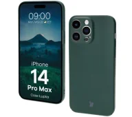 Etui i futerały do telefonów - Bizon Łupka do iPhone 14 Pro Max Zielony - miniaturka - grafika 1
