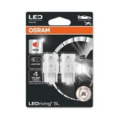 Żarówki samochodowe - Żarówki Osram Led W21W 7505Drp-02B (2 Sztuki) Czerwone - miniaturka - grafika 1