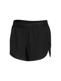 Spodnie sportowe damskie - 4F Szorty funkcyjne w kolorze czarnym - grafika 1
