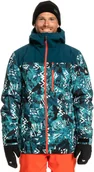 Kurtki męskie - kurtka zimowa męska QUIKSILVER MORTON JACKET Majolica Blue - BSM0 - miniaturka - grafika 1