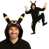 Stroje karnawałowe - Piżama Onesie Kigurumi Kostium Przebranie Pokemon Umbreon S: 145 - 155cm - miniaturka - grafika 1